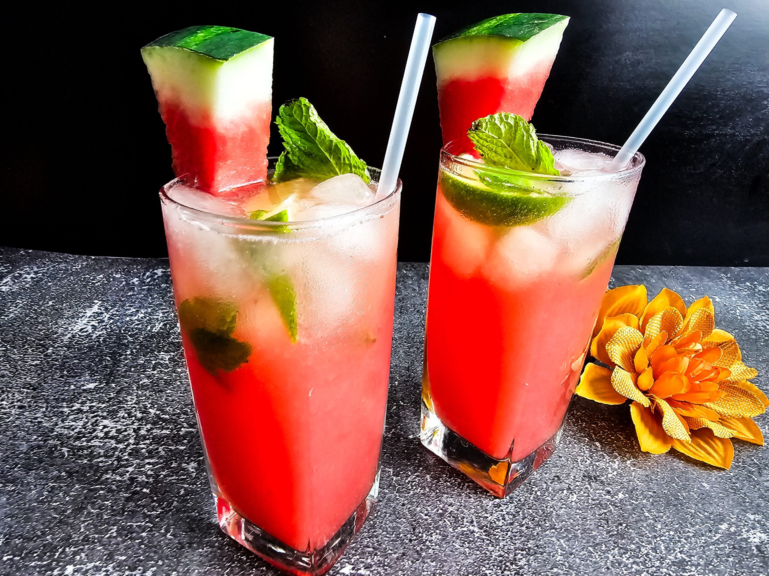 Juicy Watermelon Mojito Cooler