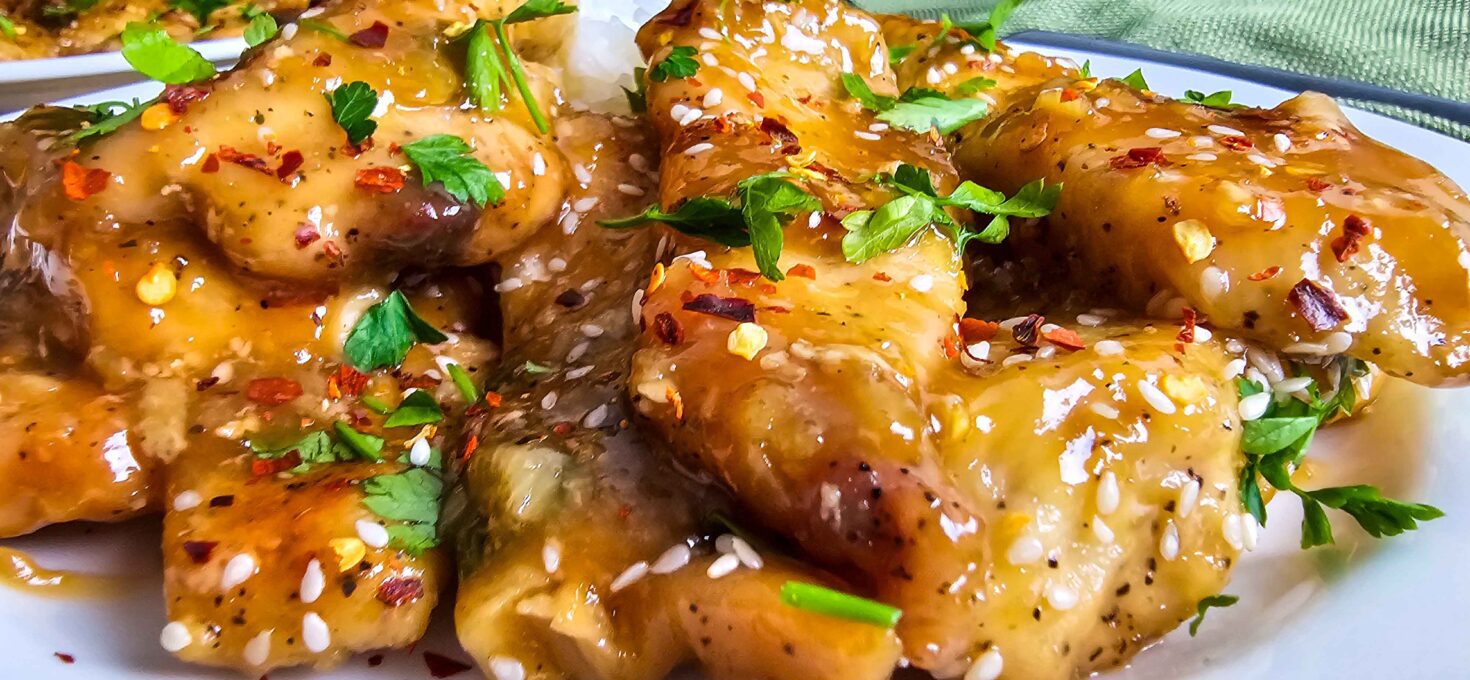 Sticky Sweet Honey Garlic Chicken Recipe