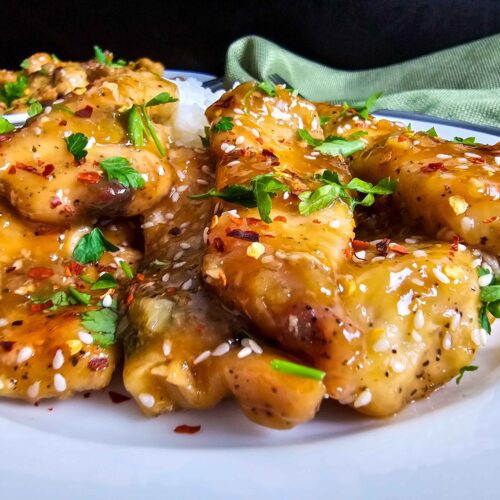 HONEY GARLIC CHICKEN