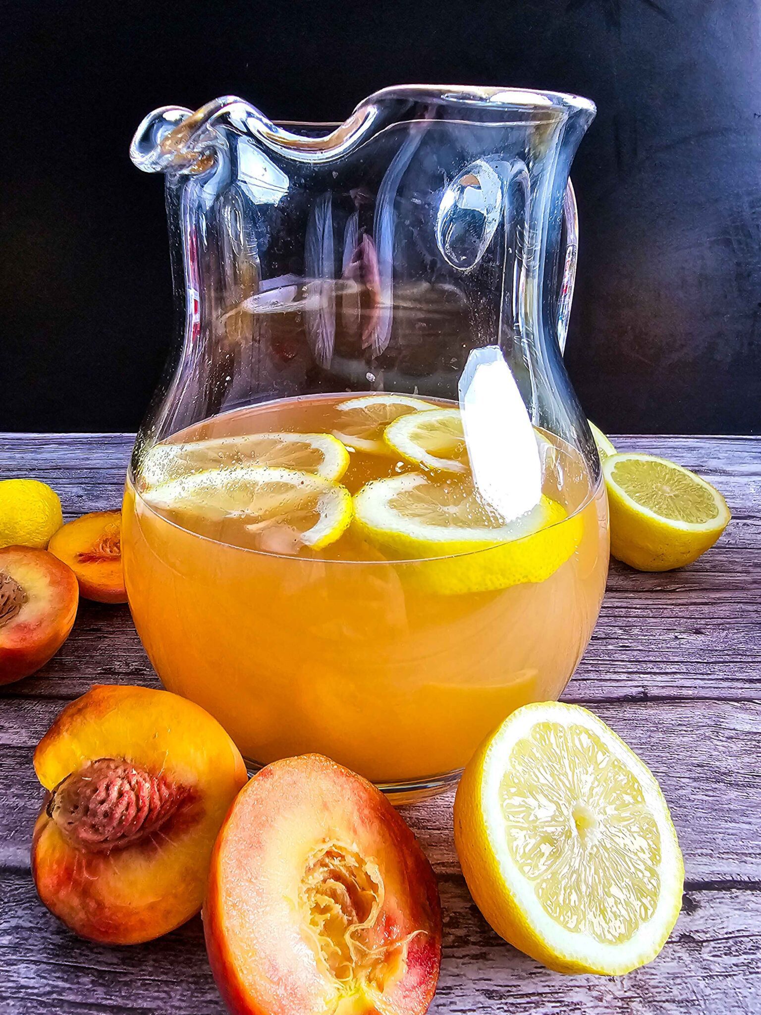 Best Ever Peach Lemonade Pitcher Recipe for Parties - U Keep Cooking
