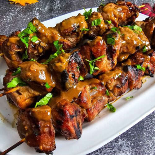 ULTIMATE MARINATED PORK SKEWERS