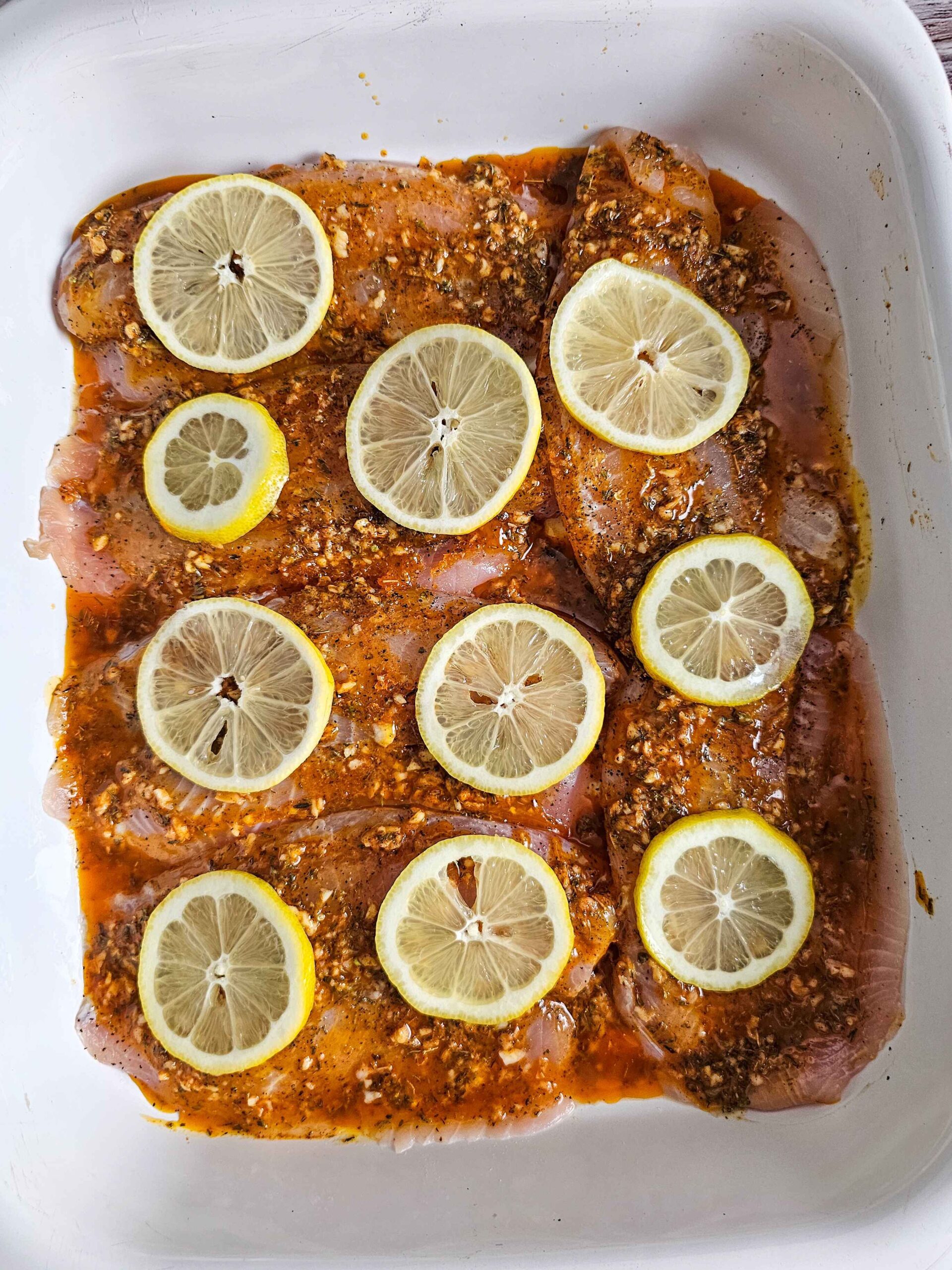 BAKE THE GARLIC BUTTER TILAPIA