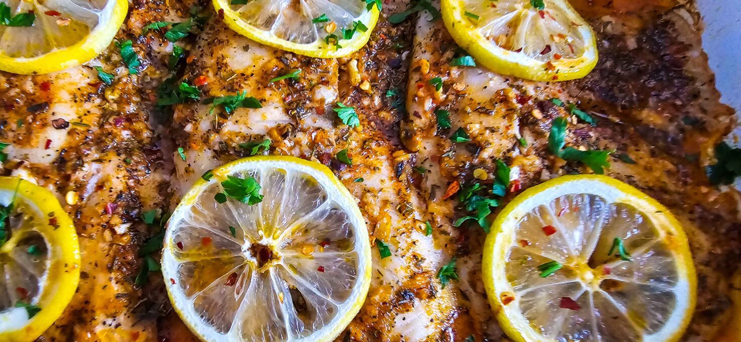 Flavorful Fusion: Simple Garlic Butter Baked Tilapia