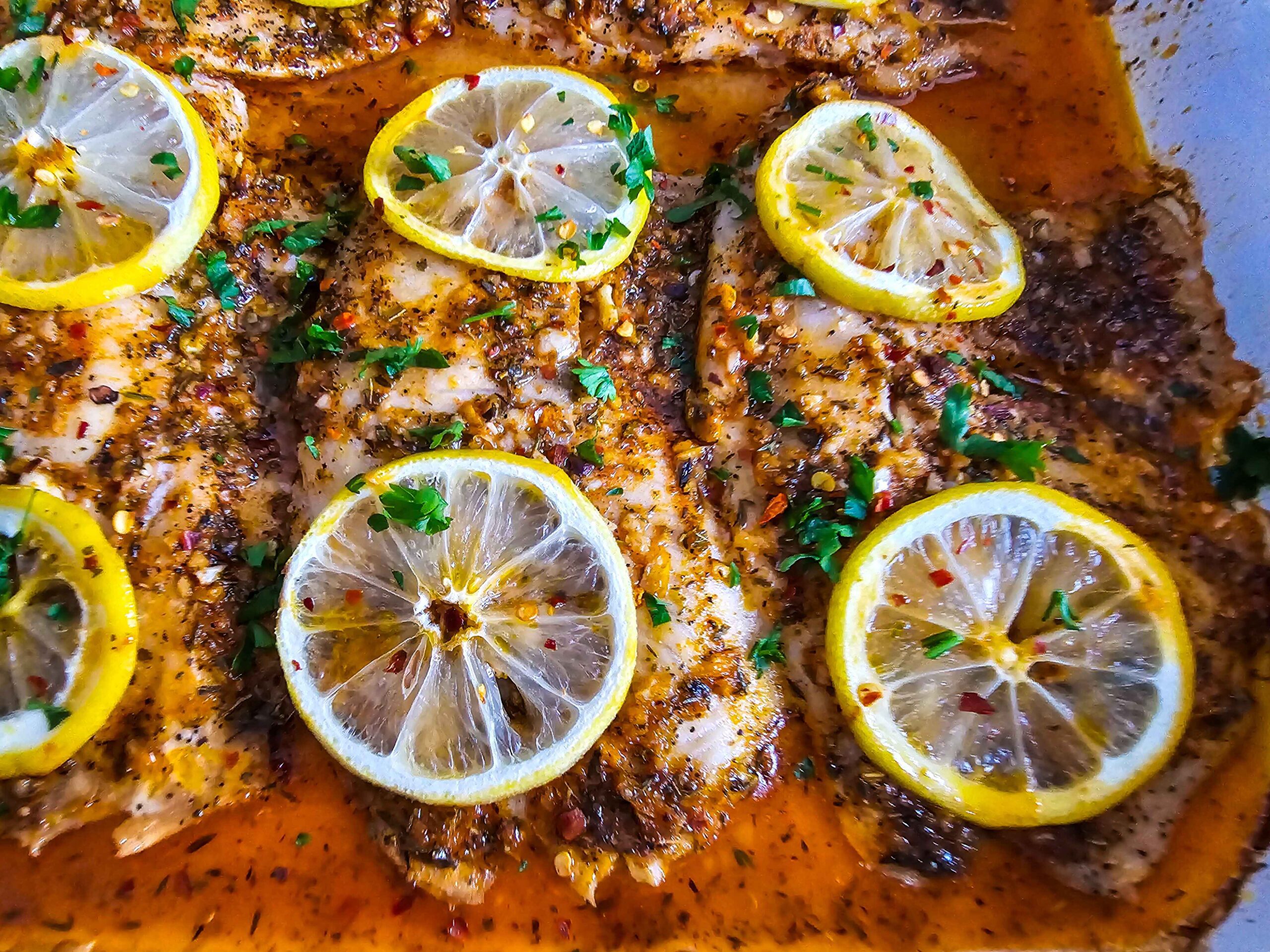 Flavorful Fusion: Simple Garlic Butter Baked Tilapia