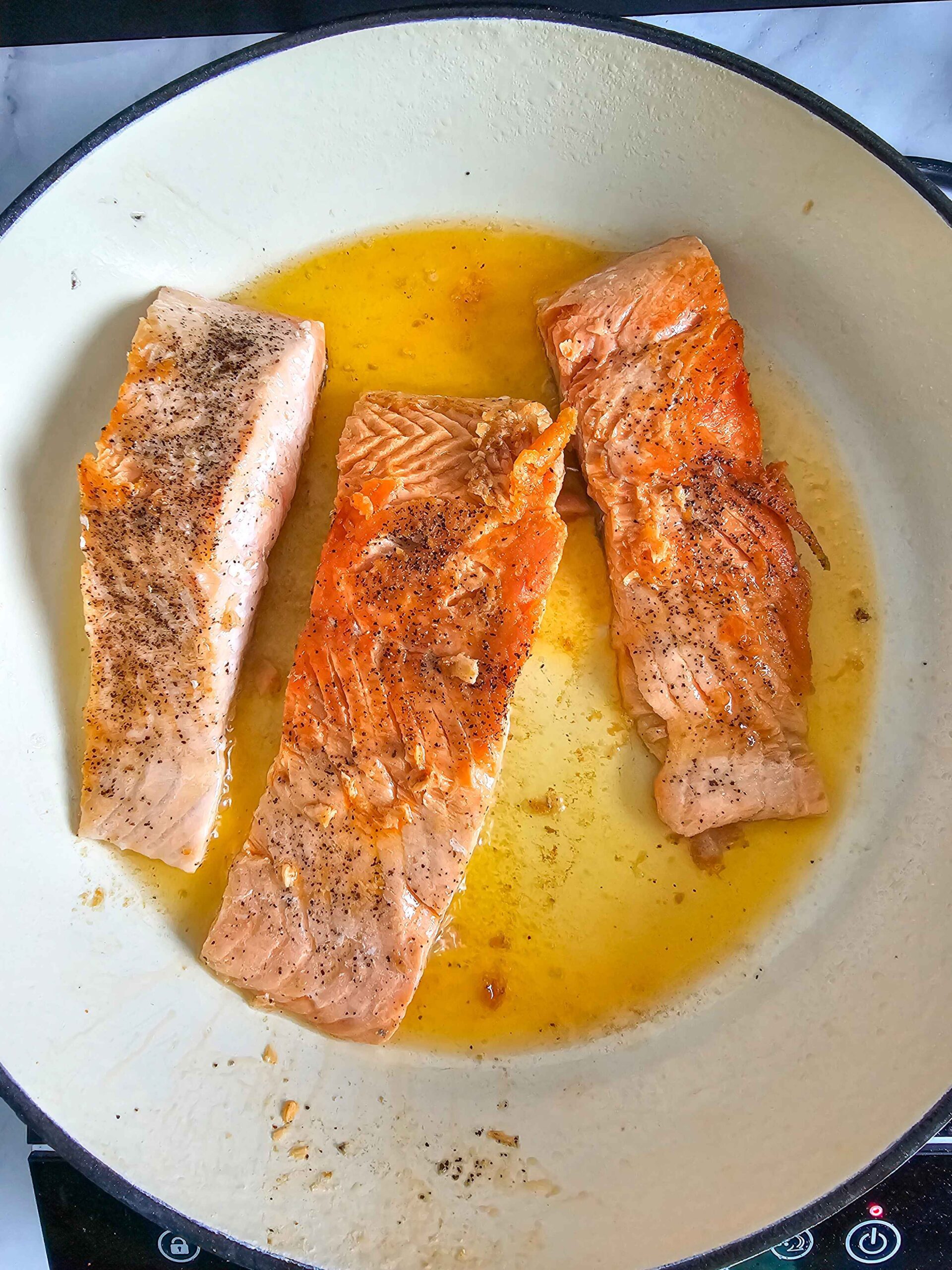 PAN SEAR OR AIR FRY THE SALMON