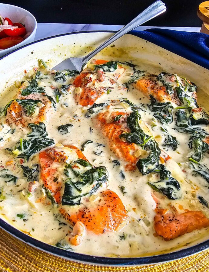 Indulge in Creamy Tuscan Salmon