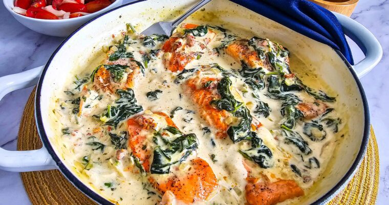 Indulge in Creamy Tuscan Salmon