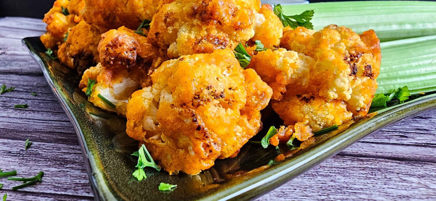 Zesty Air Fryer Buffalo Cauliflower Bites
