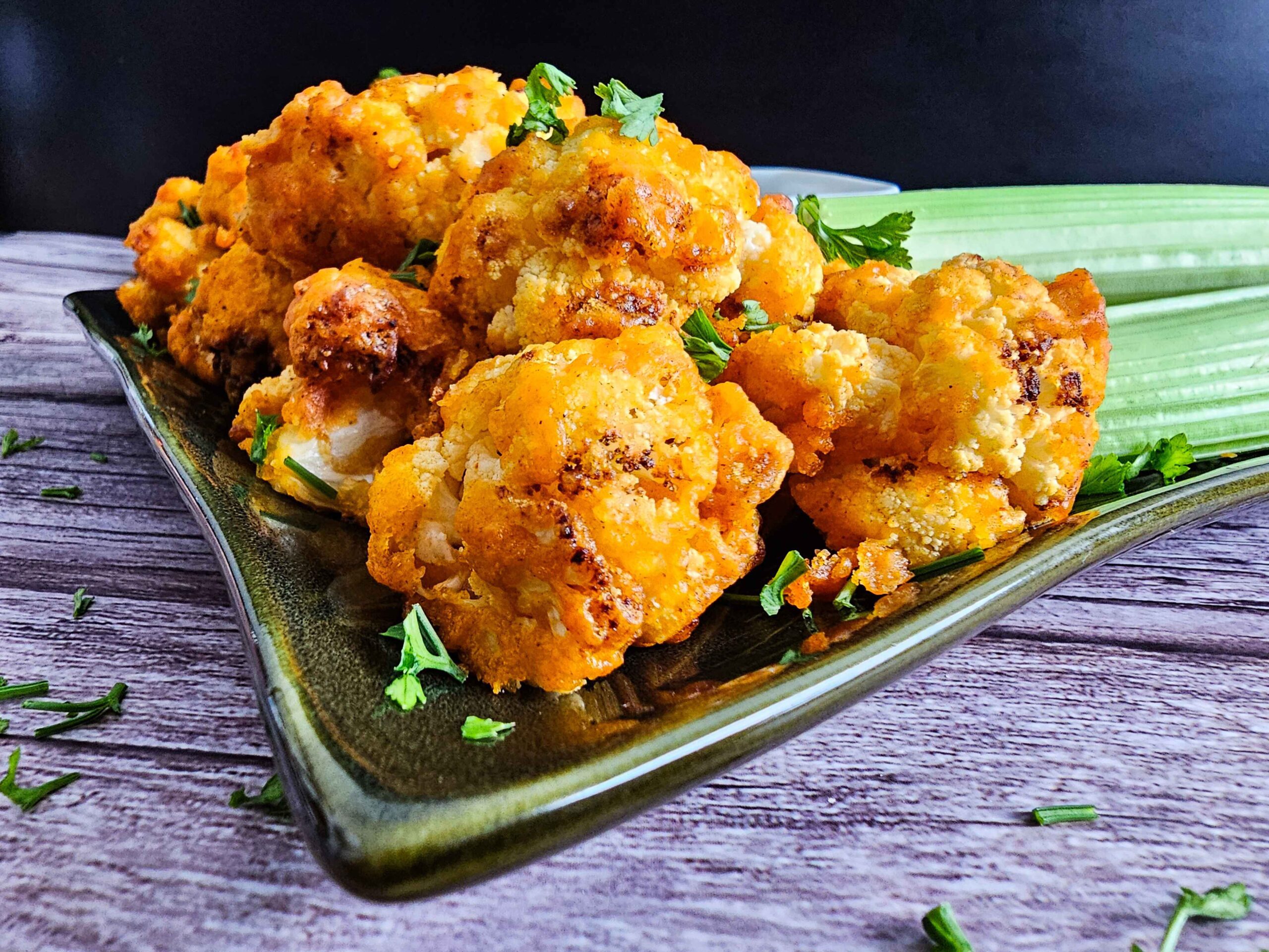 Zesty Air Fryer Buffalo Cauliflower Bites