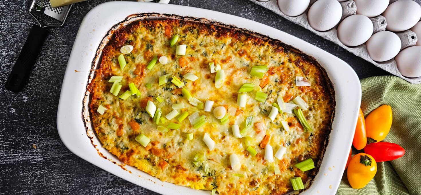 Easy Protein-Packed Cottage Cheese Breakfast Casserole