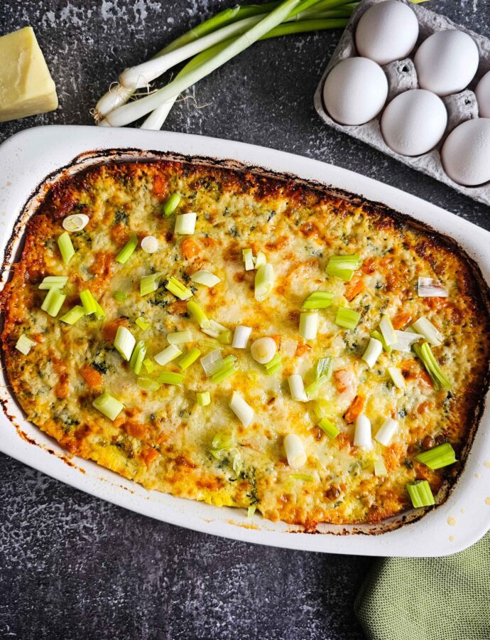 Easy Protein-Packed Cottage Cheese Breakfast Casserole