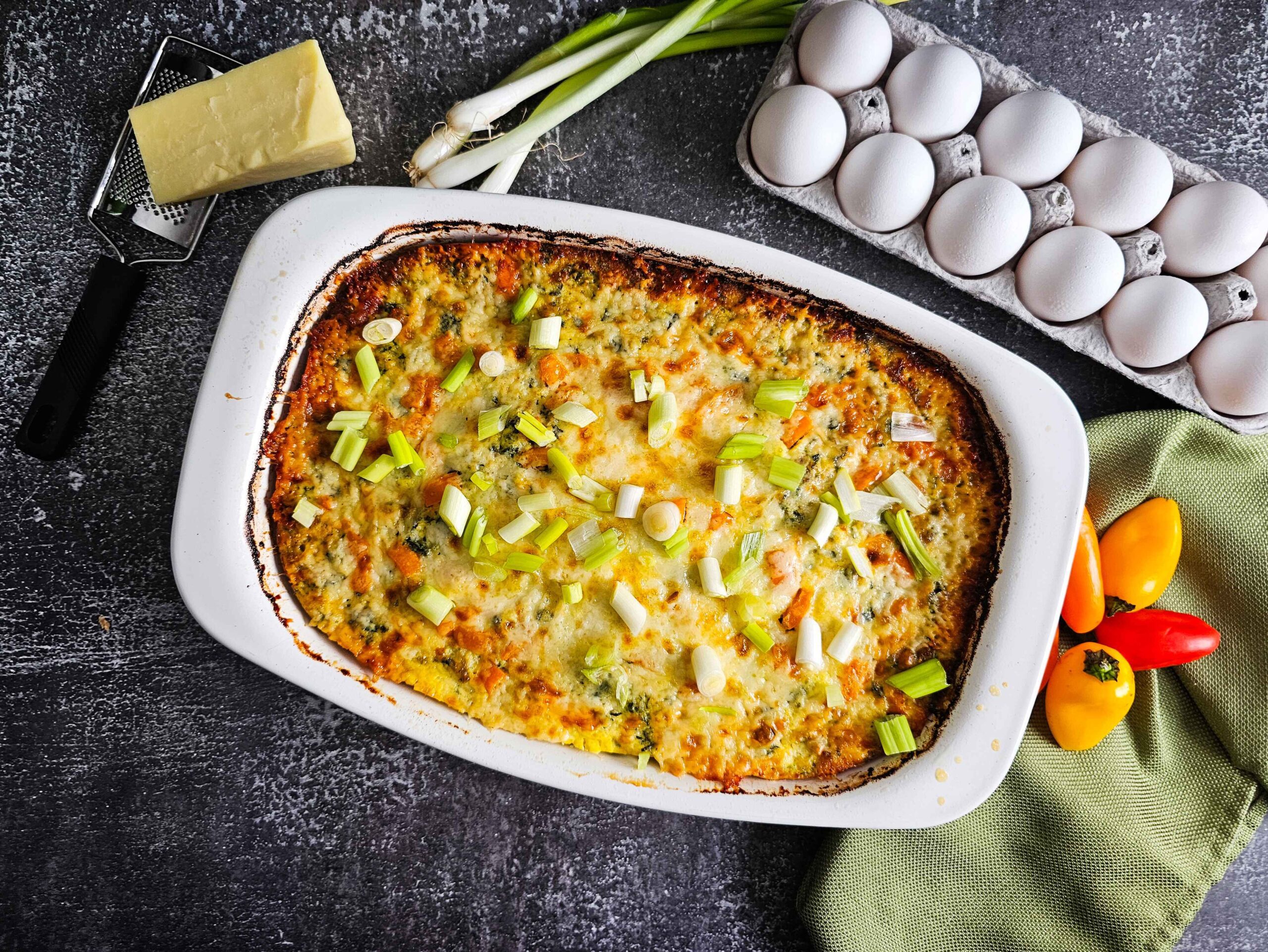 Easy Protein-Packed Cottage Cheese Breakfast Casserole