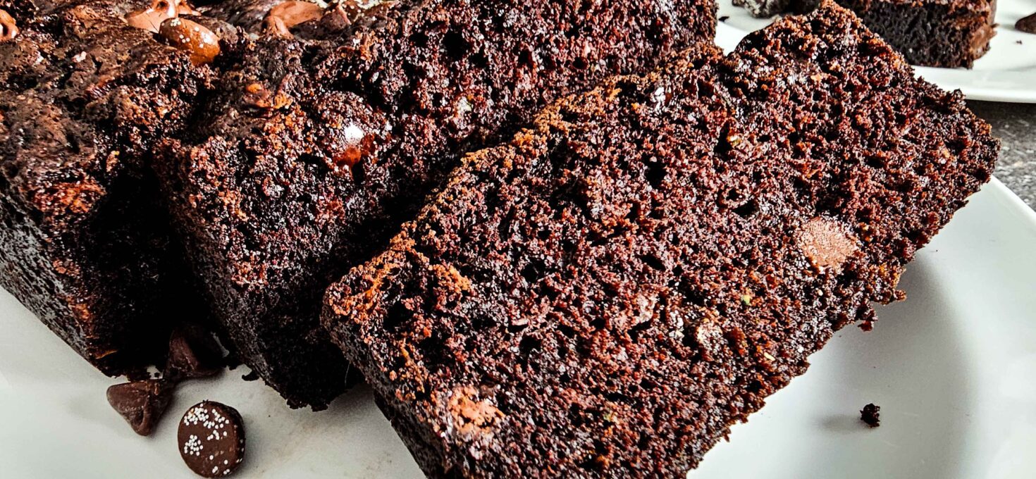 Decadent Double Chocolate Zucchini Bread