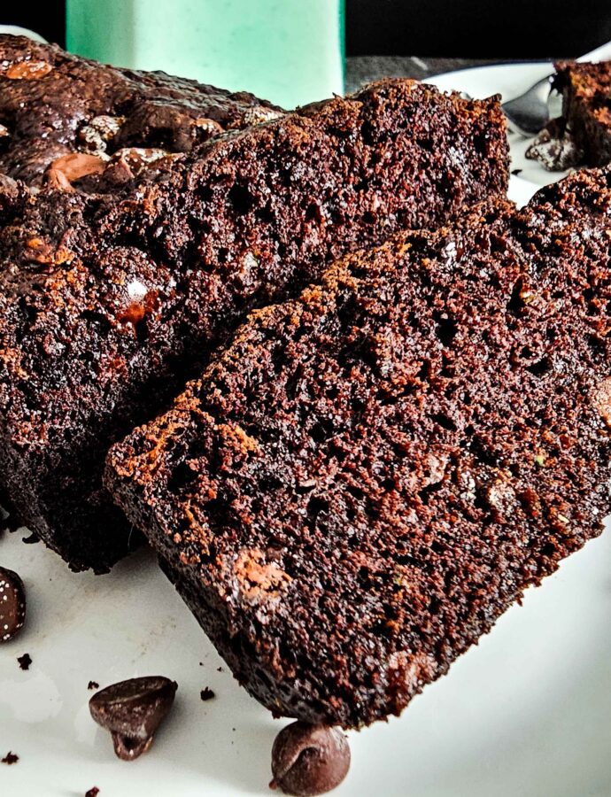Decadent Double Chocolate Zucchini Bread