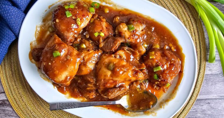 Easy and Delicious Crockpot Honey Garlic Chicken