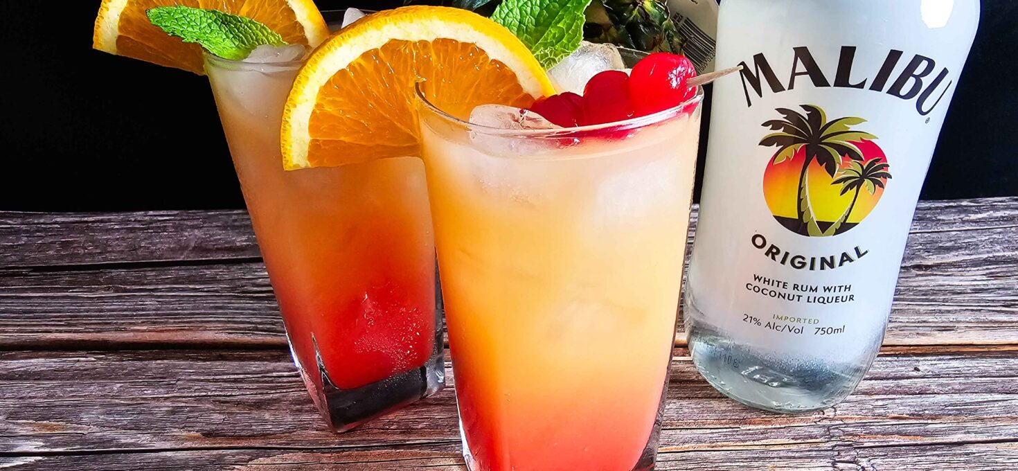 Sip Into Paradise with a Malibu Sunset Cocktail