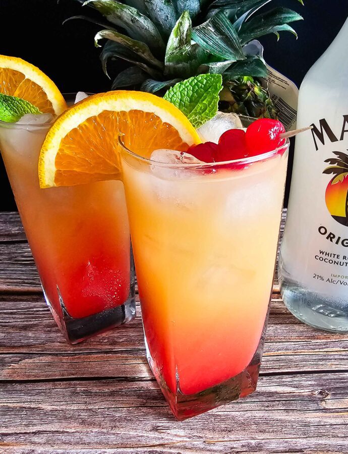 Sip Into Paradise with a Malibu Sunset Cocktail