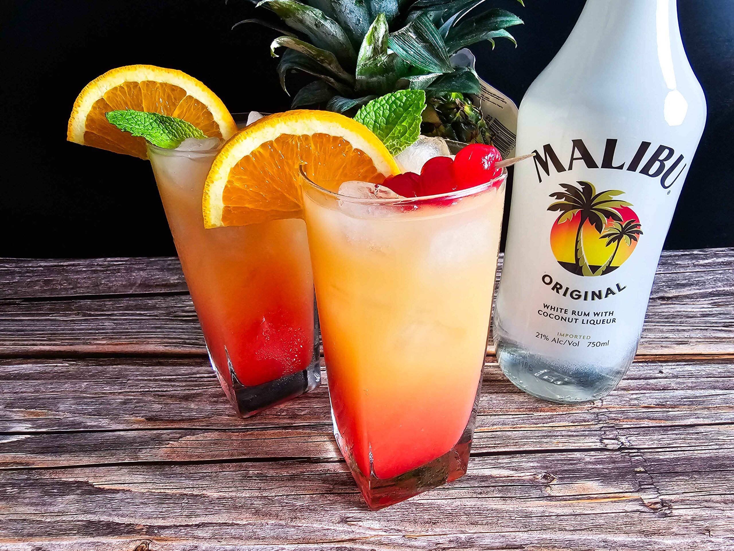 Sip Into Paradise with a Malibu Sunset Cocktail