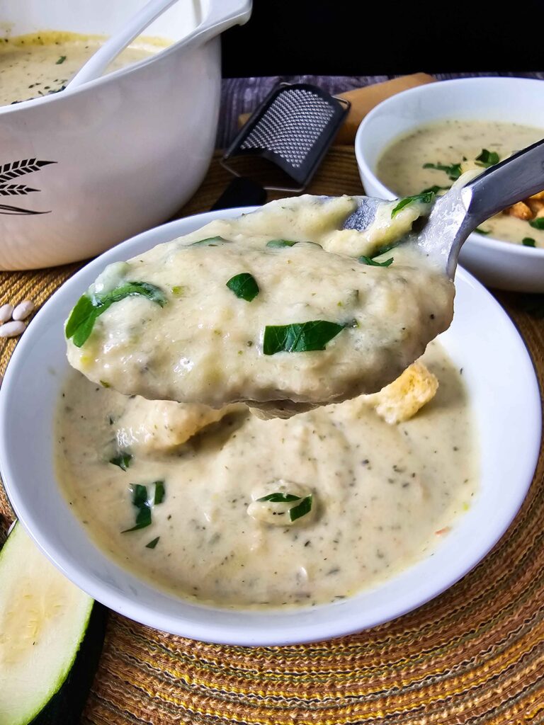 SPOONFUL OF ZUCCHINI SOUP