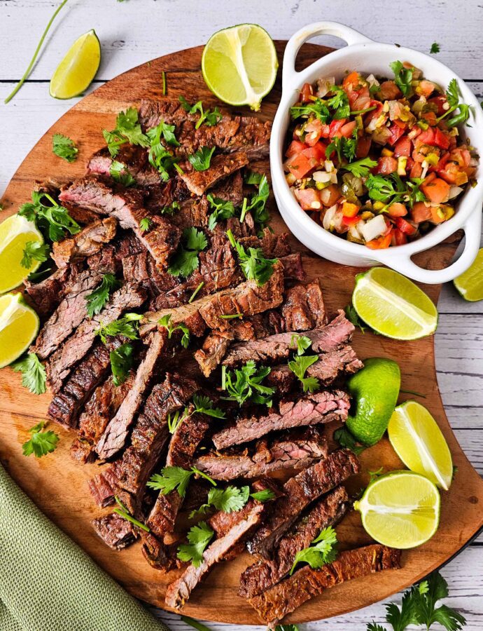 Juicy and Tender Carne Asada Grilled to Perfection