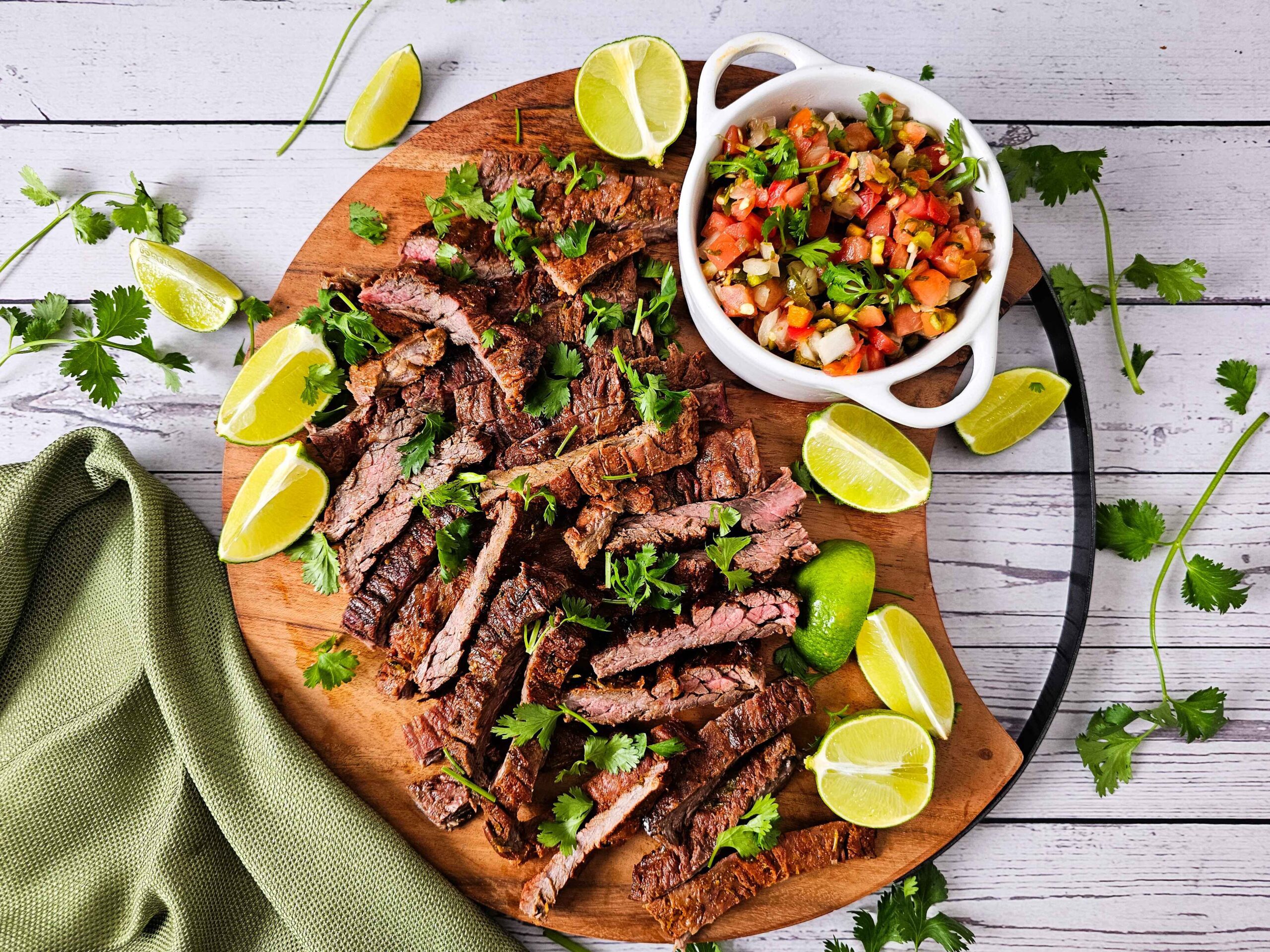 Juicy and Tender Carne Asada Grilled to Perfection