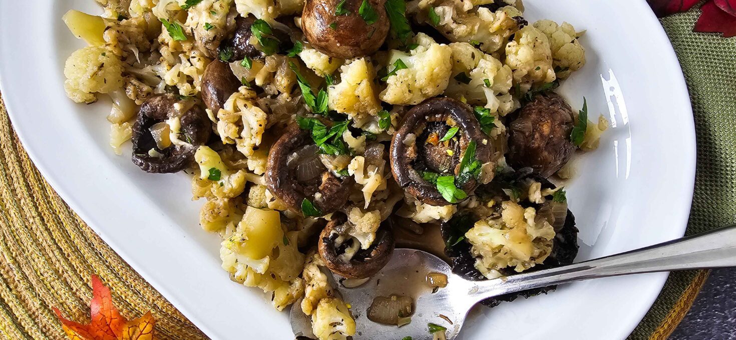 Easy Sautéed Cauliflower & Mushrooms: Low-Carb Heaven