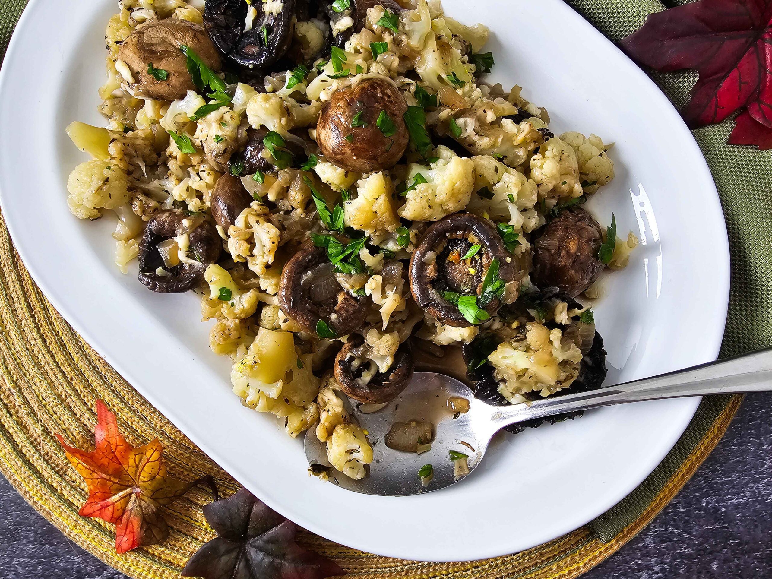 Easy Sautéed Cauliflower & Mushrooms: Low-Carb Heaven