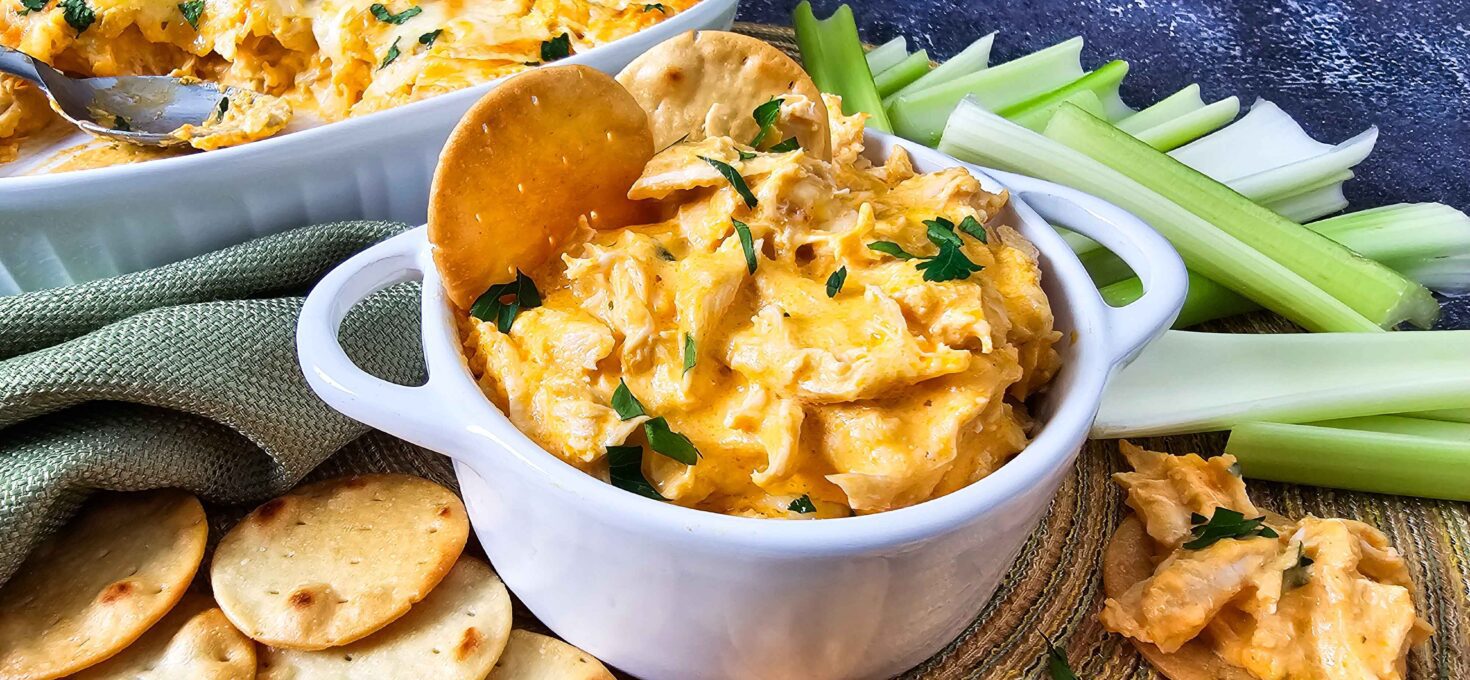 Ultimate Creamy Buffalo Ranch Chicken Appetizer