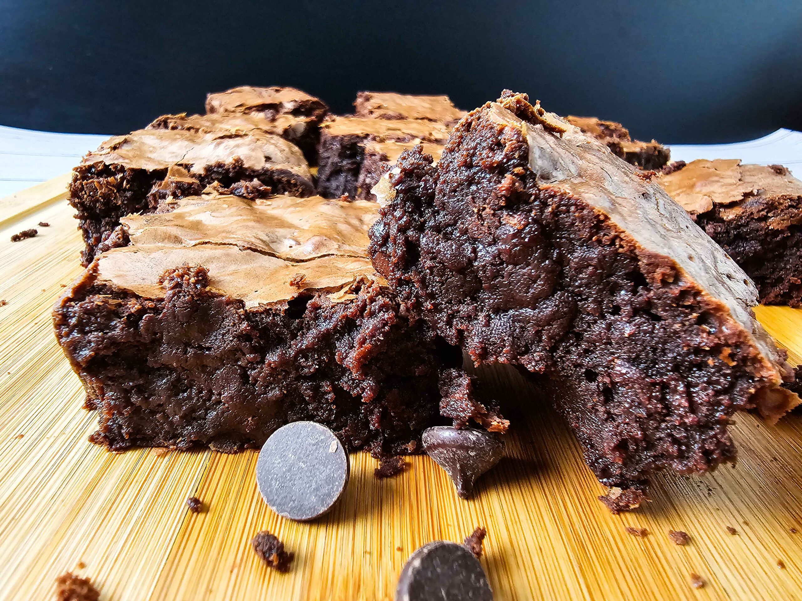 Ultimate Double Chocolate Bakery-Style Brownies