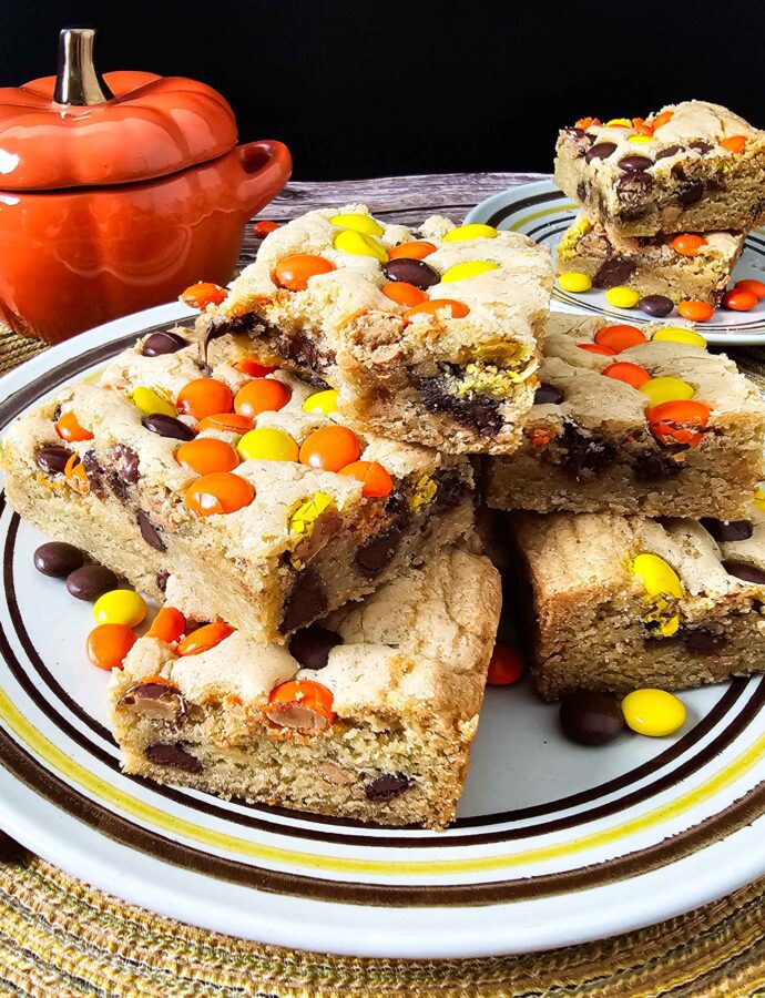 Gooey Chocolate Peanut Butter Cookie Bars