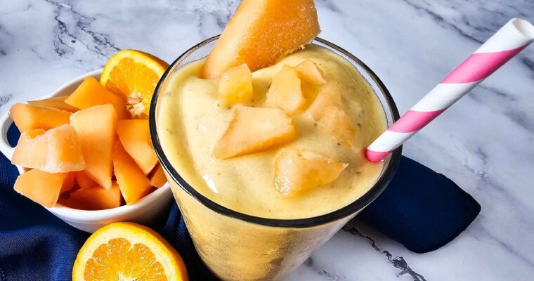 ORANGE CANTELOPE SMOOTHIE REFRESHER