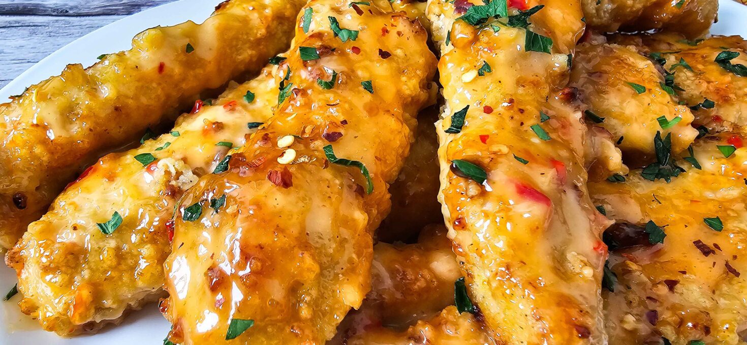 Sweet Heat Easy Bang Bang Chicken Tenders
