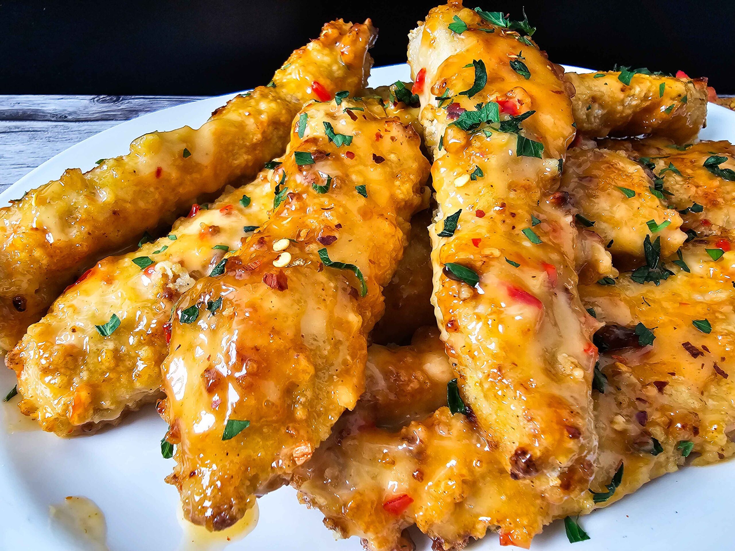 Sweet Heat Easy Bang Bang Chicken Tenders