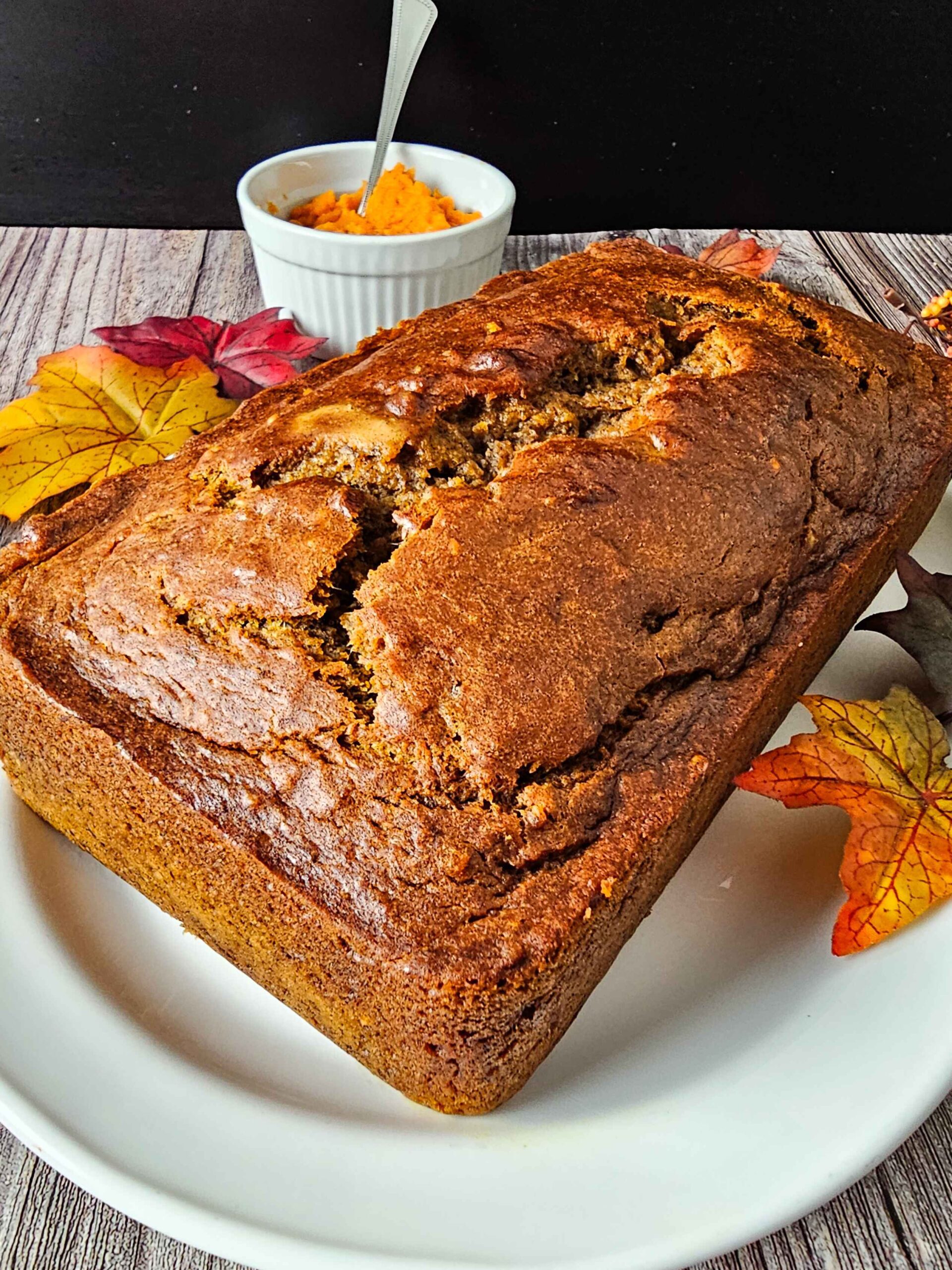 BAKE THE BANANA PUMPKIN BREAD