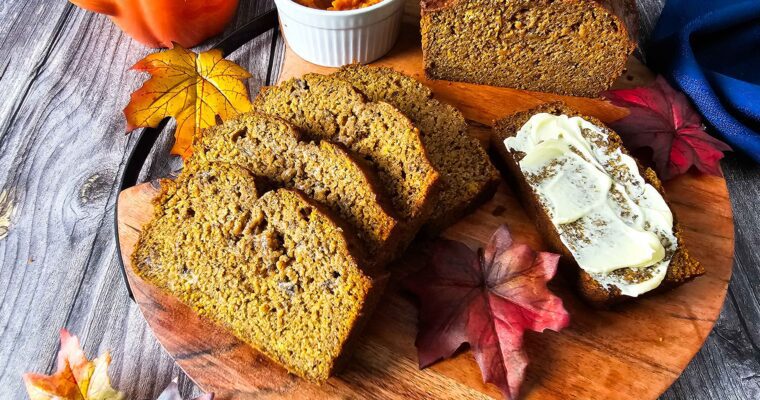 Perfectly Moist Banana Pumpkin Bread