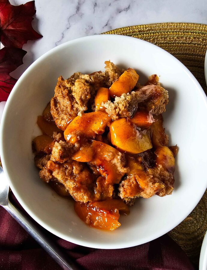 Easy and Irresistible Peach Cobbler Bake