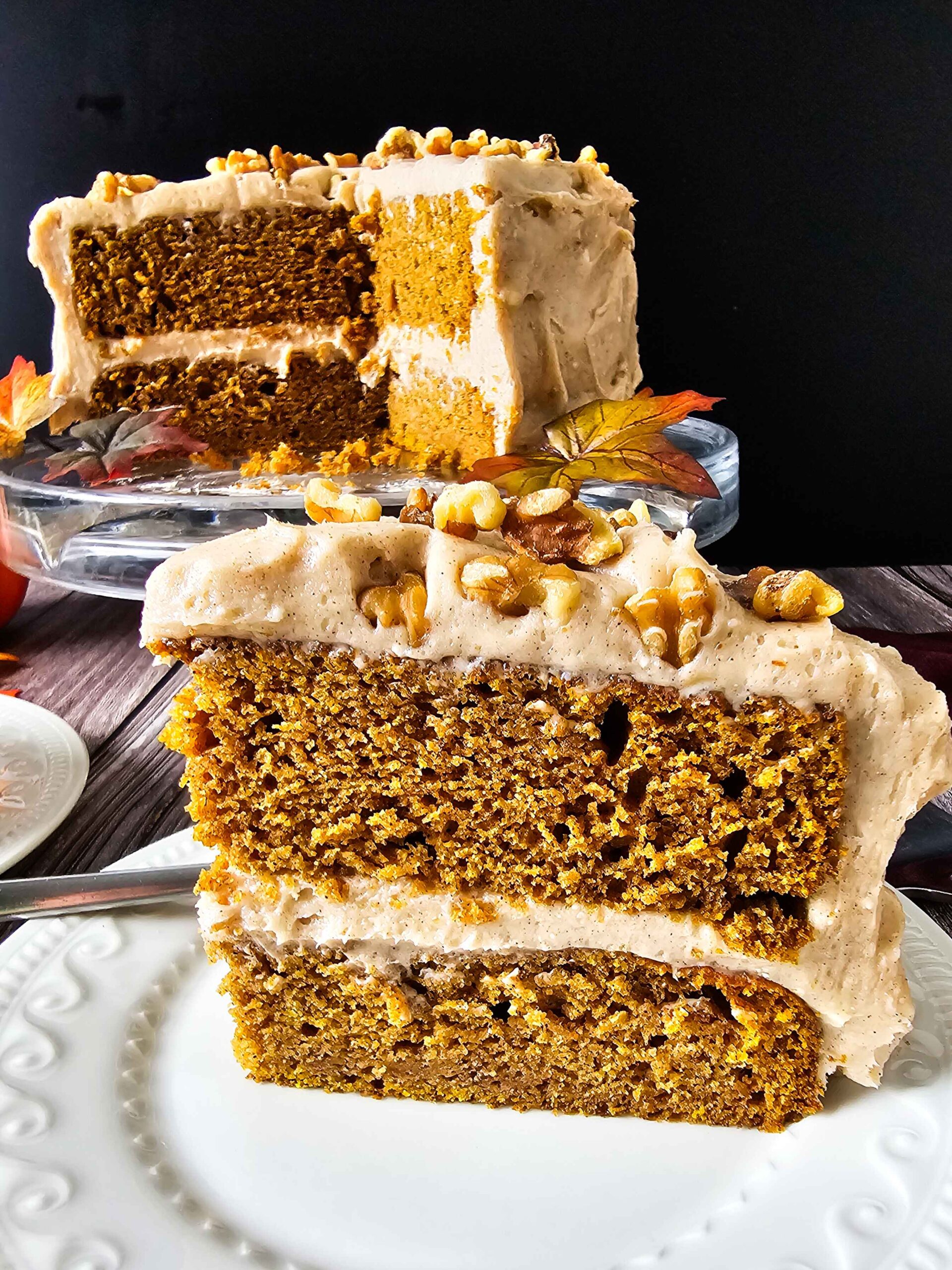 SERVE THE PUMPKIN OLIVE OIL CAKE