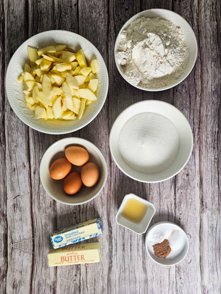 APPLE BUNDT CAKE INGREDIENTS 