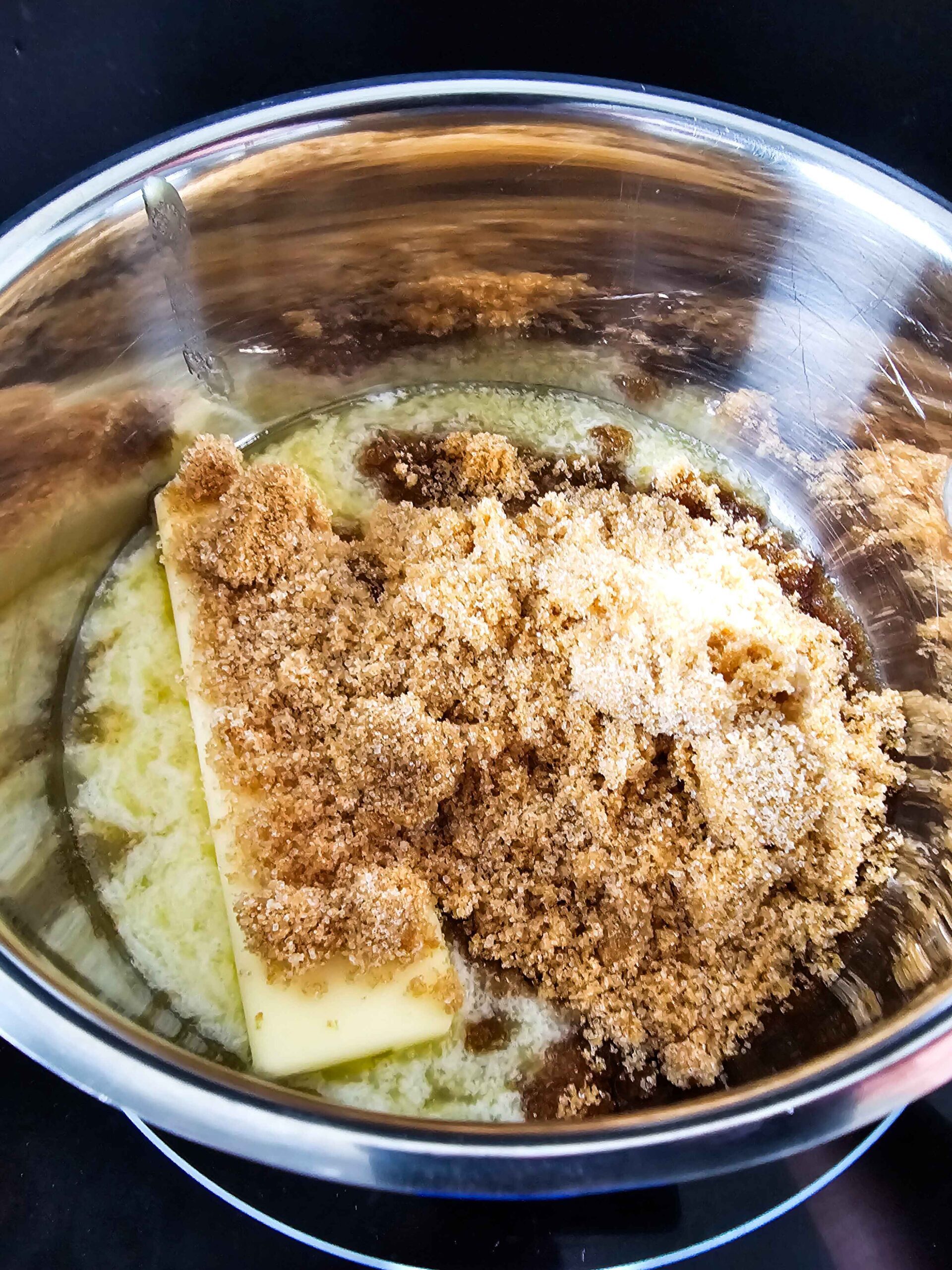 ADD CARAMEL INGREDIENTS TO A SMALL SAUCEPAN