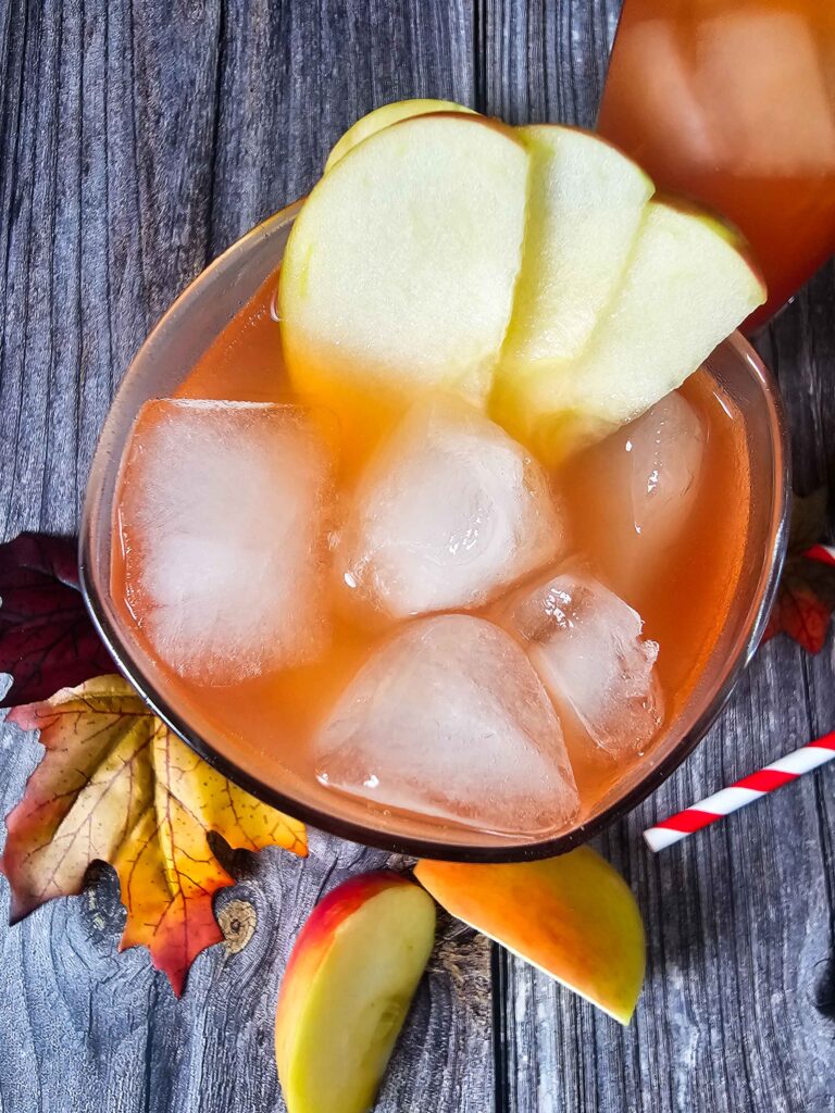 APPLE CIDER CRANBERRY MOCKTAIL