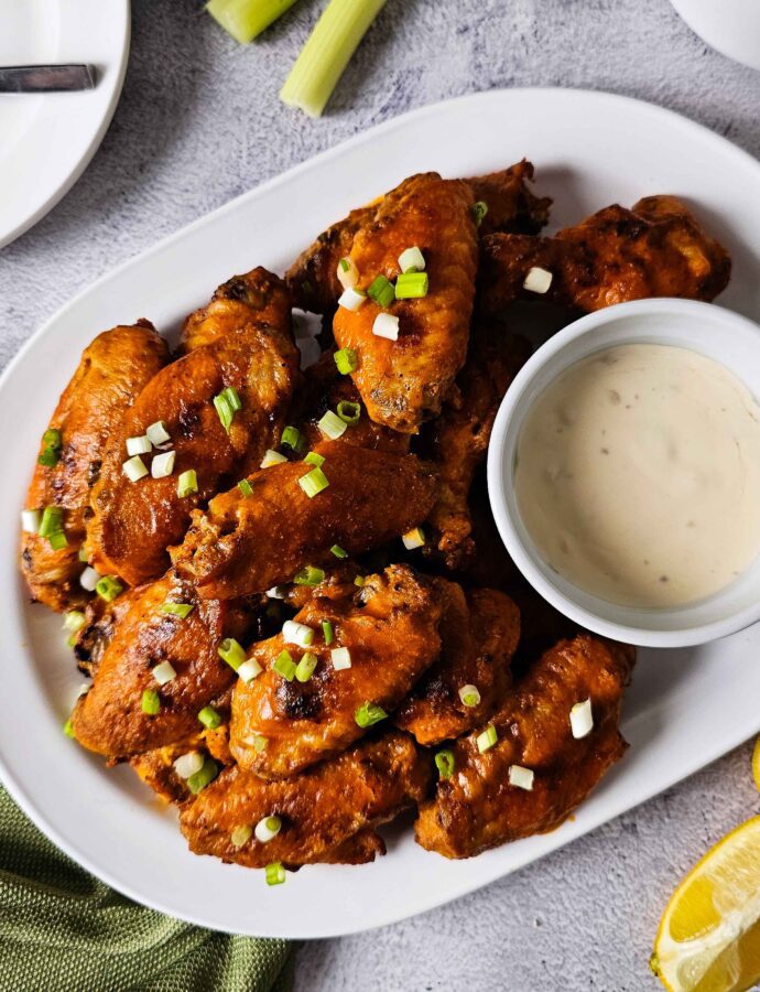 Oven-Baked Buffalo Wings with the Ultimate Crunch
