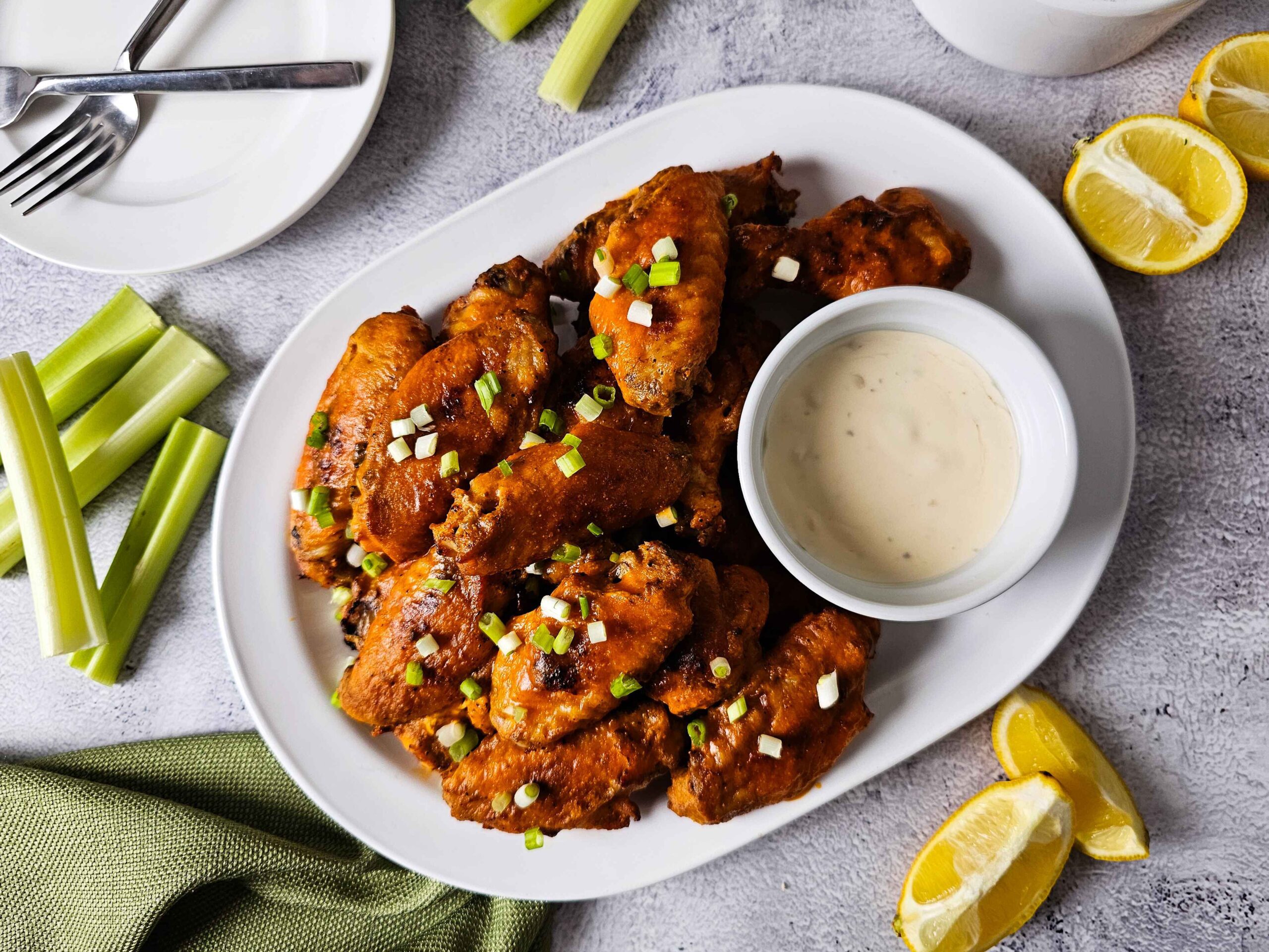 Oven-Baked Buffalo Wings with the Ultimate Crunch