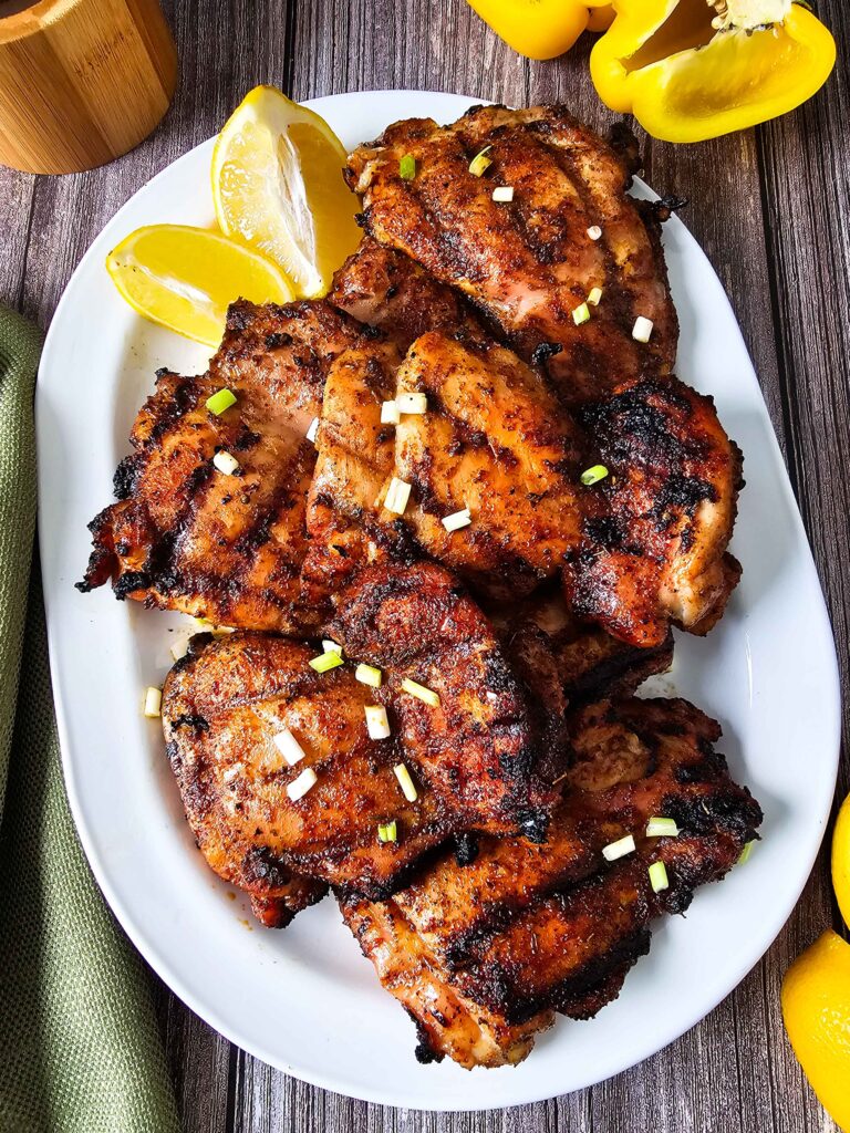 BBQ DRY RUB CHICKEN THIGHS