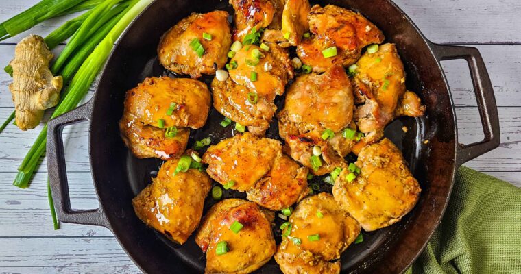 Bake Up Simple Sweet Soy Garlic Chicken Thighs