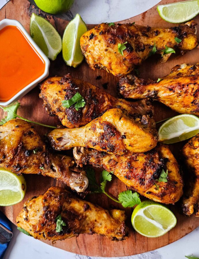 Simple Savory Oven-Baked Chicken Drumsticks