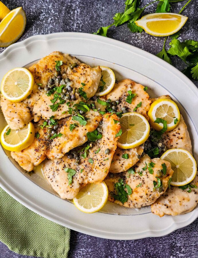 Zesty Lemon Chicken Piccata Made Easy
