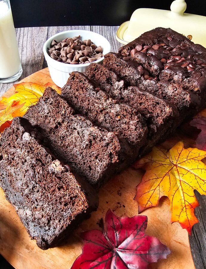 Heavenly Chocolate Banana Zucchini Bread