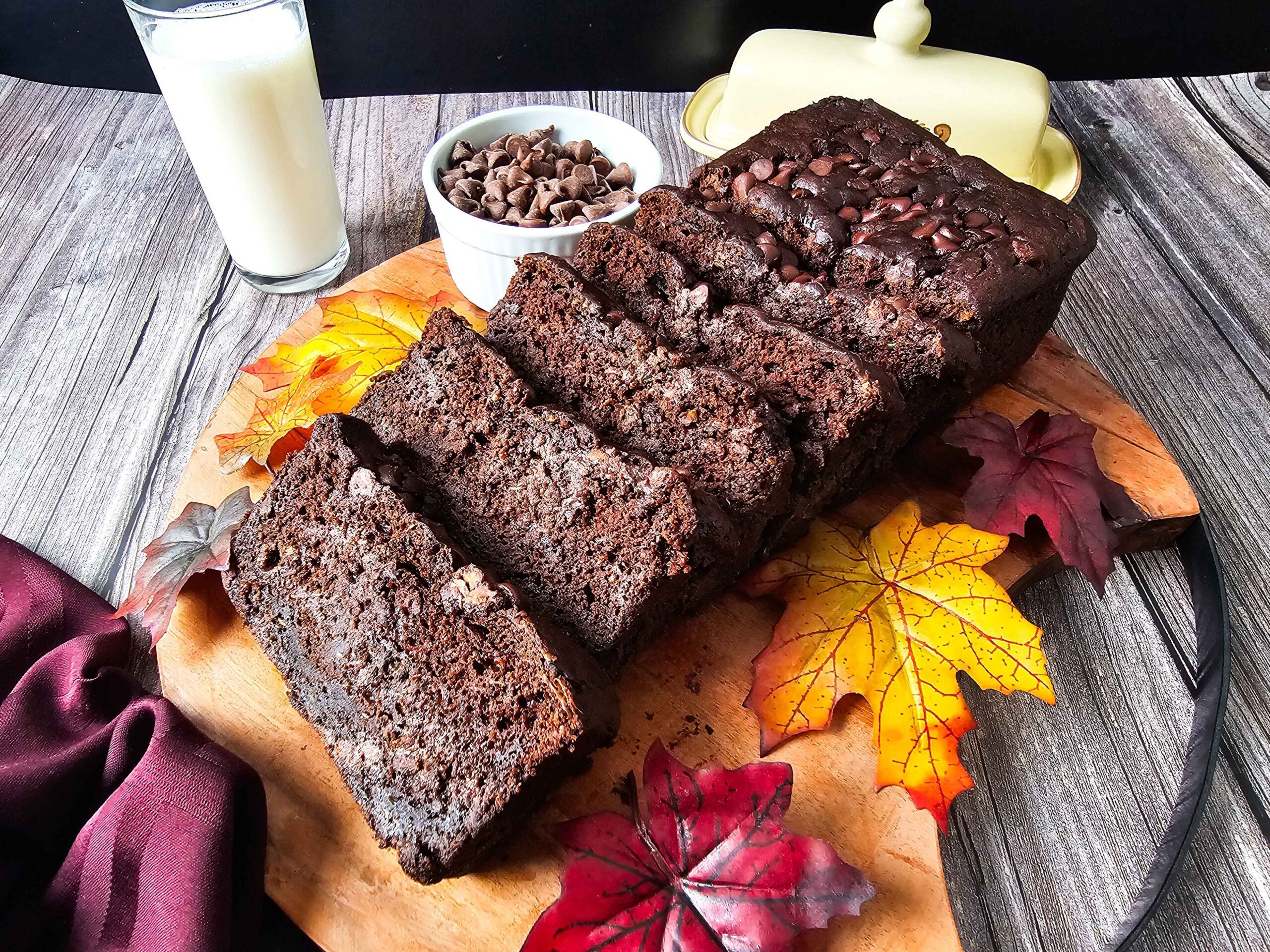 Heavenly Chocolate Banana Zucchini Bread