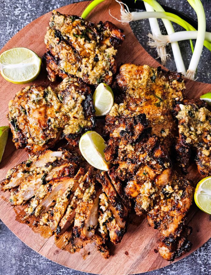 Easy Parmesan Ranch Garlic Chicken Thighs