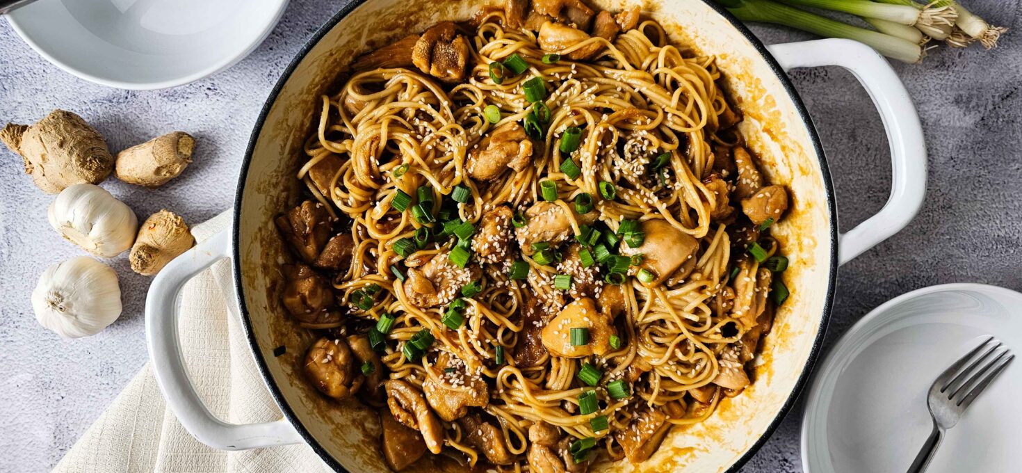20-Minute Easy Chicken Teriyaki Noodles